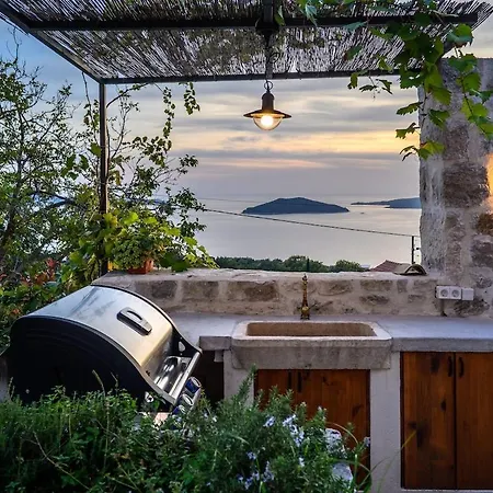 Dubrovnik Sunset-vacation House With Swimming Pool Vila *