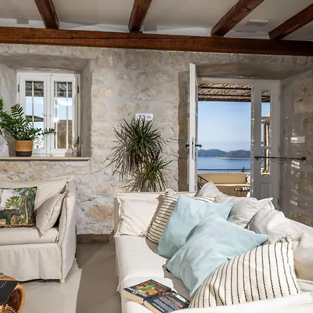 Vila Dubrovnik Sunset-vacation House With Swimming Pool Brsecine