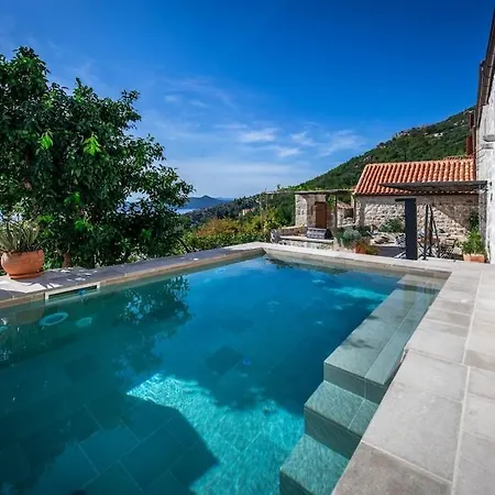 Vila Dubrovnik Sunset-vacation House With Swimming Pool *